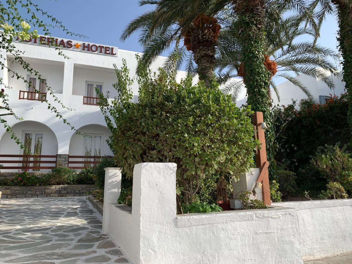 Asterias Hotel - Seafront Páros 外观 照片